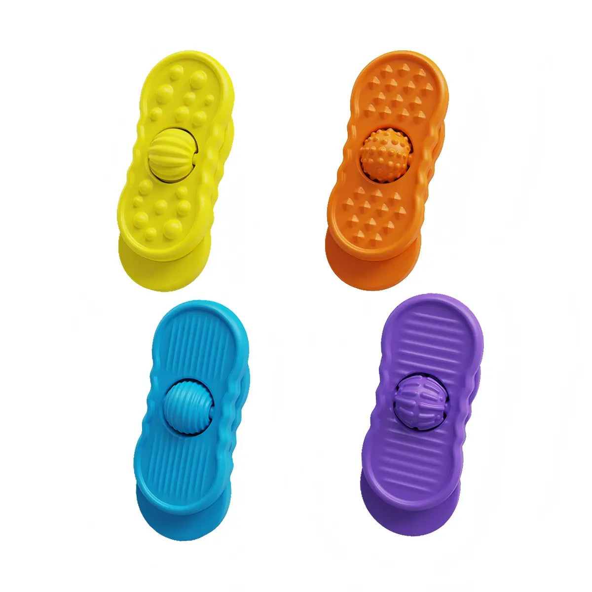 Spot New Products temu Stress-relief sensory stone children's silicone toy Sensory Fidget Toys Pressure relief plate