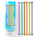 Silicone teething stick for infants during the oral stage of teething Boilable hollow tube teething toy to prevent babies from chewing their hands